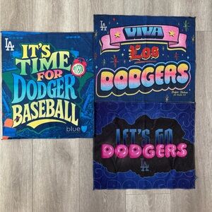 Los Angeles Dodgers Rally Towel MLB Lot 3